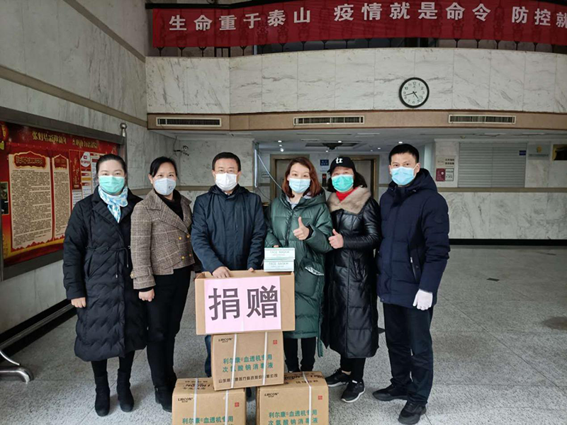 捐贈社區抗疫物資，眾志成城抵御疫情