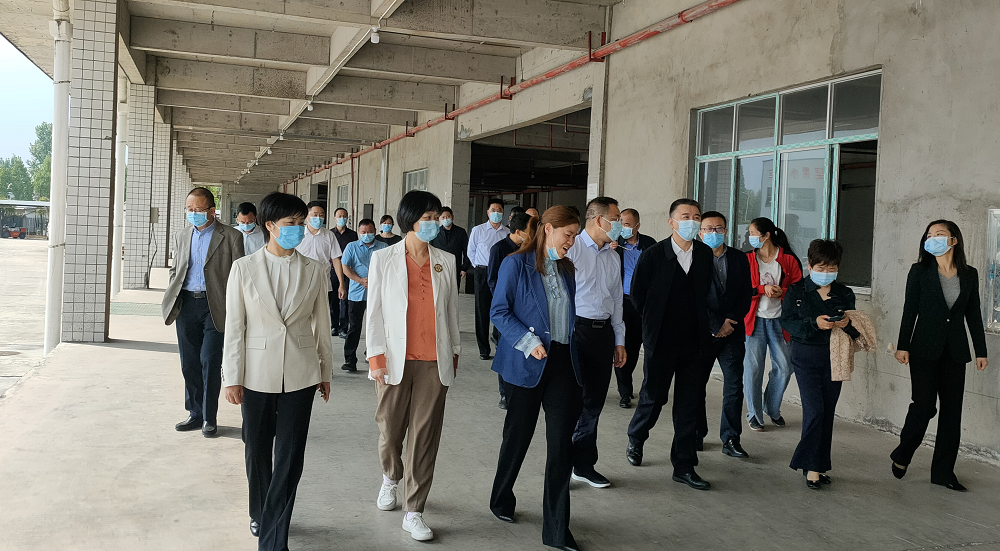 省人民政府口岸辦郭寧主任一行赴常德調(diào)研中非堅果加工產(chǎn)業(yè)園